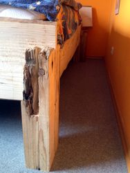 Bretter-Bett  (Verkauft)